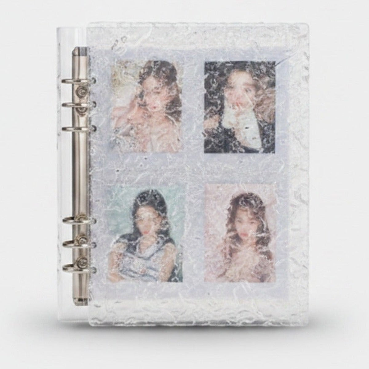 Glitter Photo Binder With Silver Ring Binding – stationery (view 1)