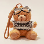Adorable Aviator Teddy Bear Plush Toy – novelty & toys (view 1)