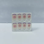 Fake Septum Nose Ring Set - Purple Gradient