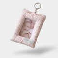Pink Polka Dot Bunny Ear Phone Charm – tech (view 1)