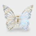 Iridescent Butterfly Rhinestone Hair Claw Clip – hair accessories (view 1)