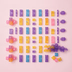 Mini Building Block Fidget Set - Neon Mix