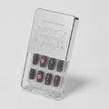 One Good Morning Press-On Nails Set - Black & Pink
