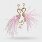 Feather Butterfly Rhinestone Drop Earrings - Jianyou Accessories 6 – jewelry (view 1)