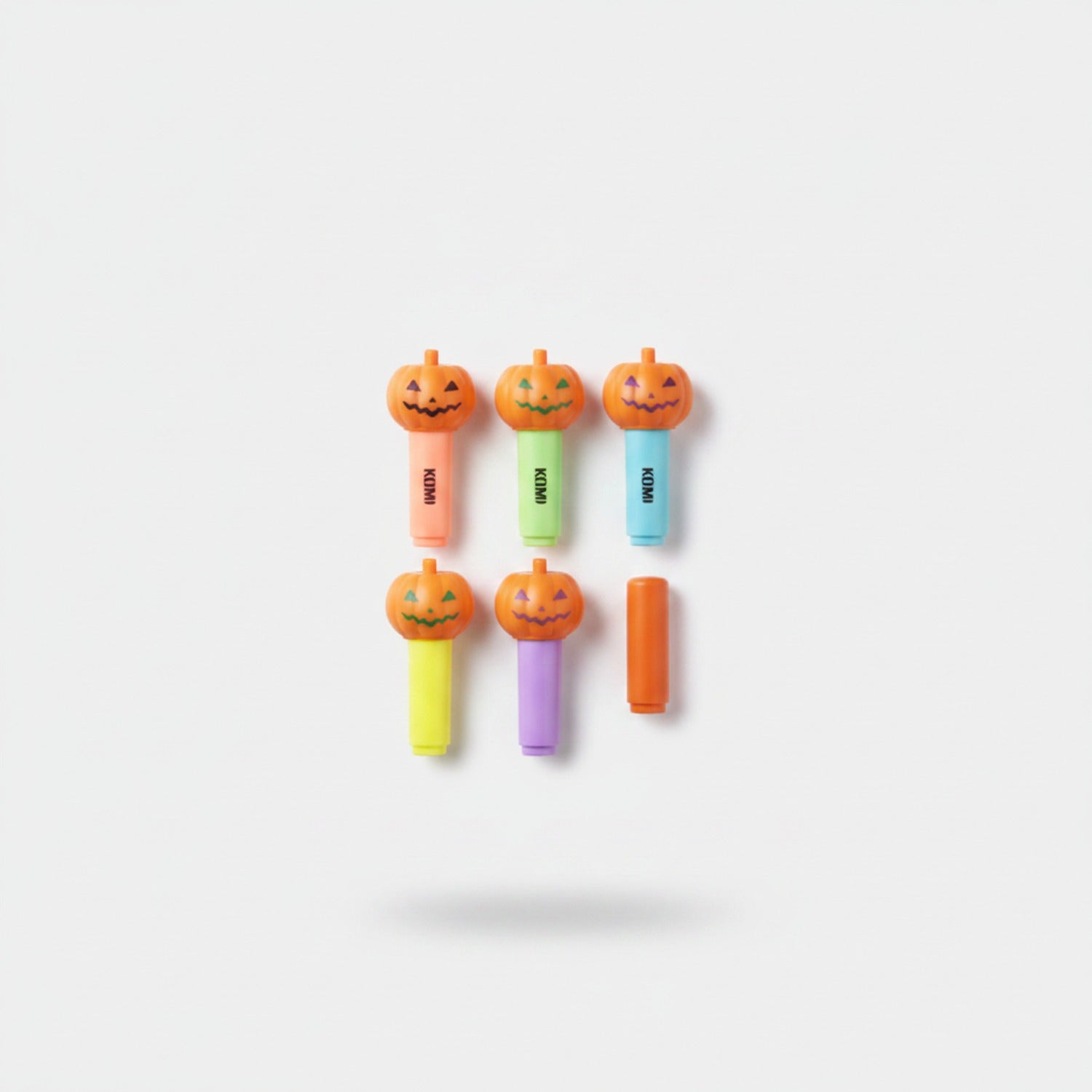 Cute Bunny Gel Pen Set Pumpkin