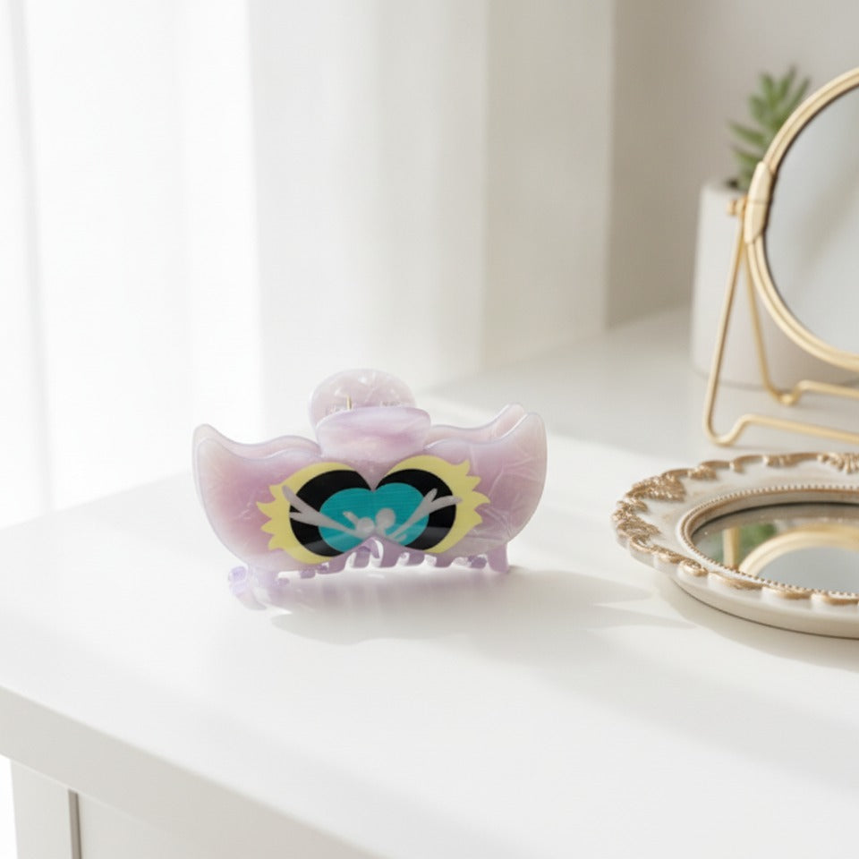 Butterfly Wing Hair Claw - Purple Butterfly