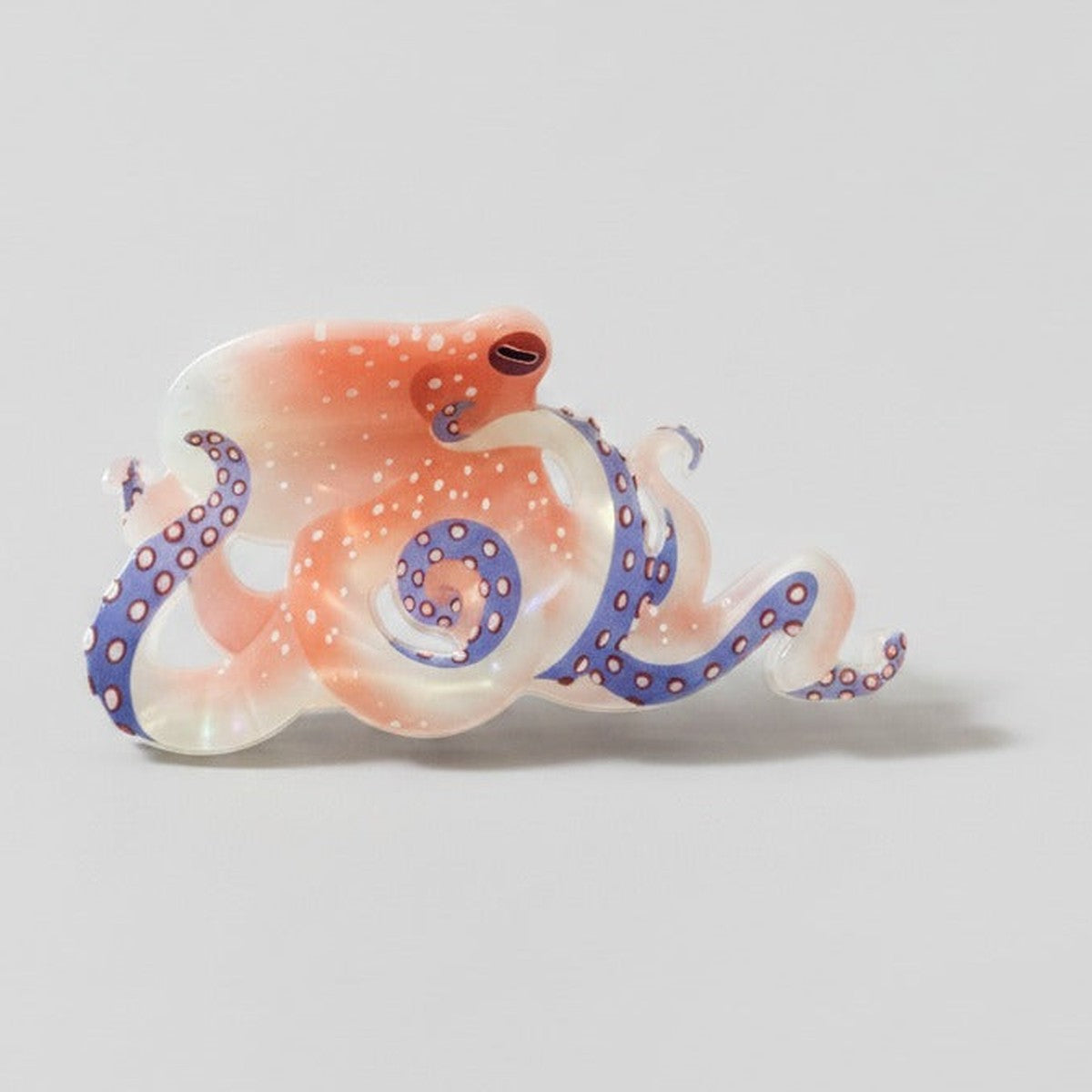 Octopus Pearl Hair Claw - Pearl White
