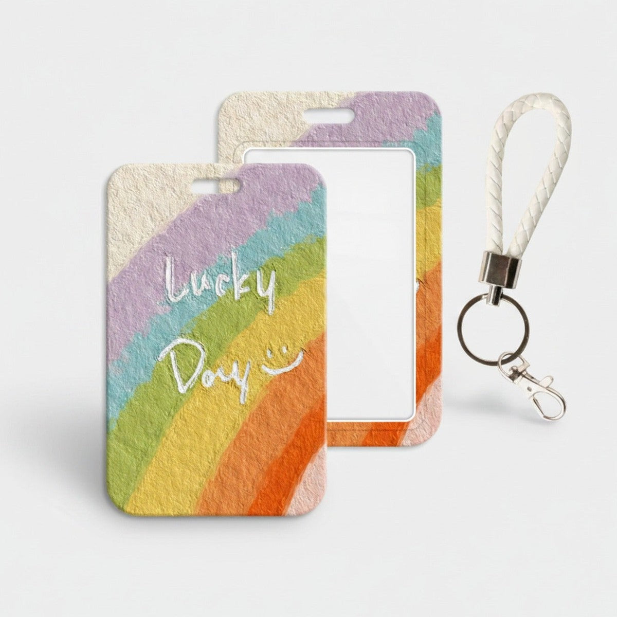 Lucky Days Rainbow Card Charm Rainbow
