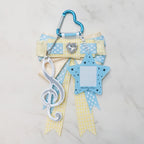 Dreamy Star Bow Bag Charm - Yellow