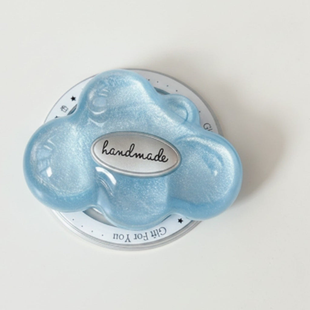 Cloud Grip Phone Stand - Shimmer Blue