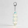 Heart Keycap Light-Up Keychain - Clear