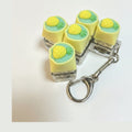Pineapple Keycap Keychain Set - Type 2