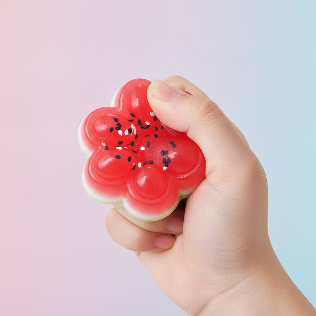 Watermelon Paw Squishy - squeeze in hand