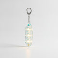 Heart Keycap Light-Up Keychain - Clear