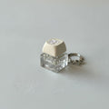 Mini Keyboard Key Charm Set - Light Brown