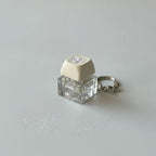 Mini Keyboard Key Charm Set - Light Brown
