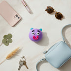 Mood Change Squishy Ball Plush Purple