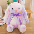 Cute colorful lop-eared rabbit doll - Purple