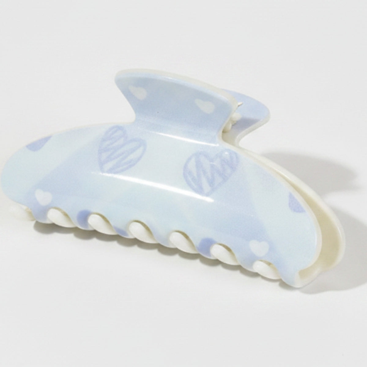 Heart Pearl Hair Claw Clip – hair accessories (view 1)