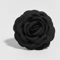 Rose Bloom Hair Claw - Black