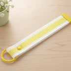 Fabric Keychain DIY Kit Set - White Yellow (No.3)