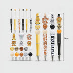 Charm variety — animal charms and beaded pens