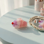 Ice Cream Cone Hair Claw - Grape Strawberry