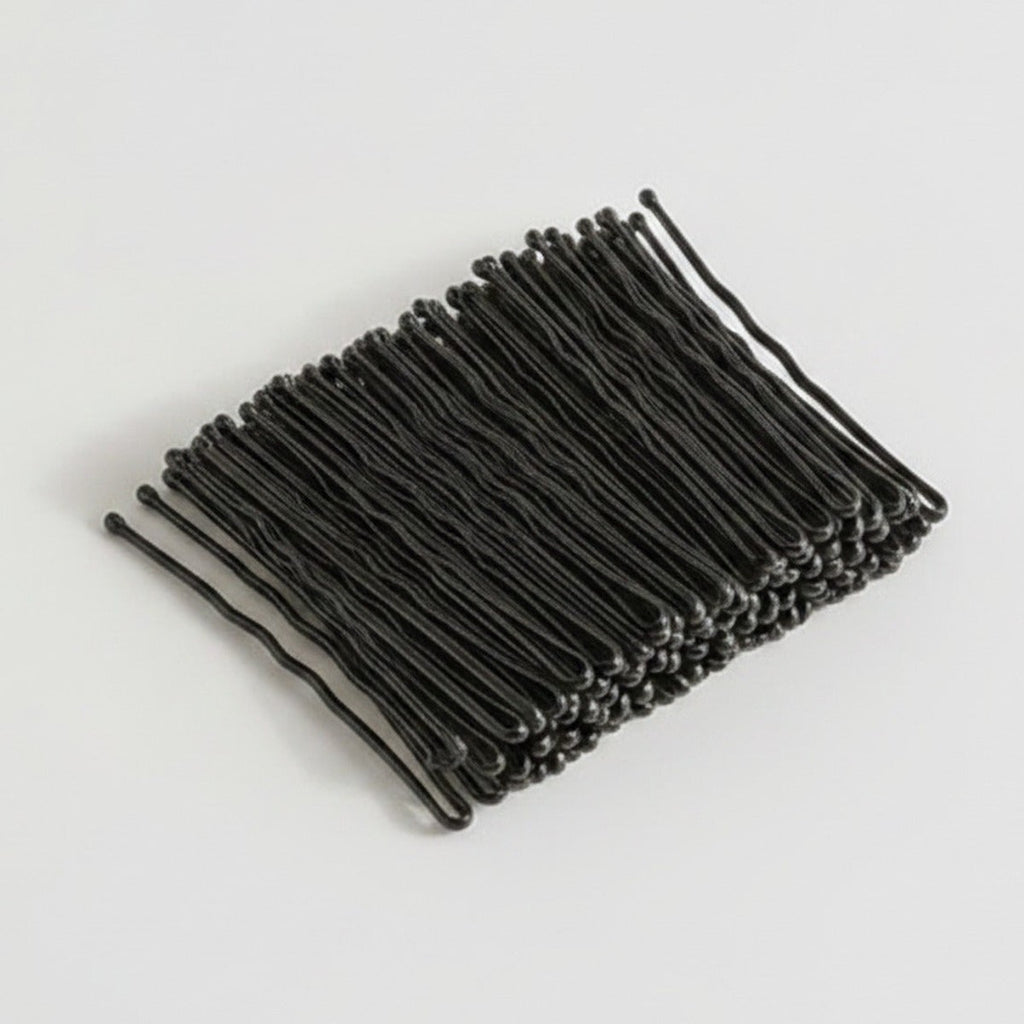 Black Hair Clips Barrette Set Bundle Pack – hair accessories (view 1)