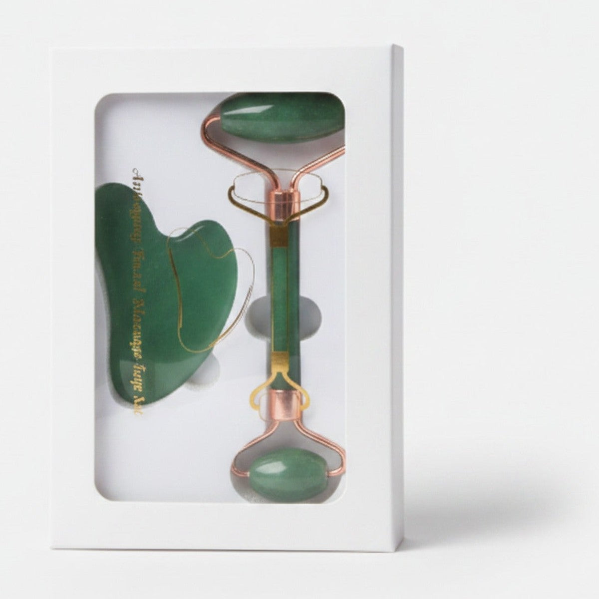 Jade Roller & Gua Sha Beauty Tool Set – Korean beauty tool (view 1)