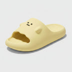 Cute Yellow Super Soft Cartoon Cloud Slides – apparel accessories (view 1)