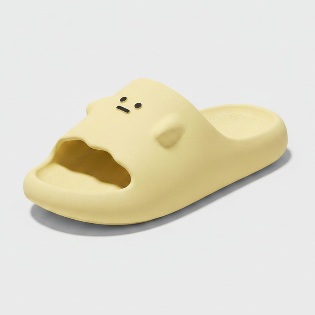 Cute Yellow Super Soft Cartoon Cloud Slides – apparel accessories (view 1)