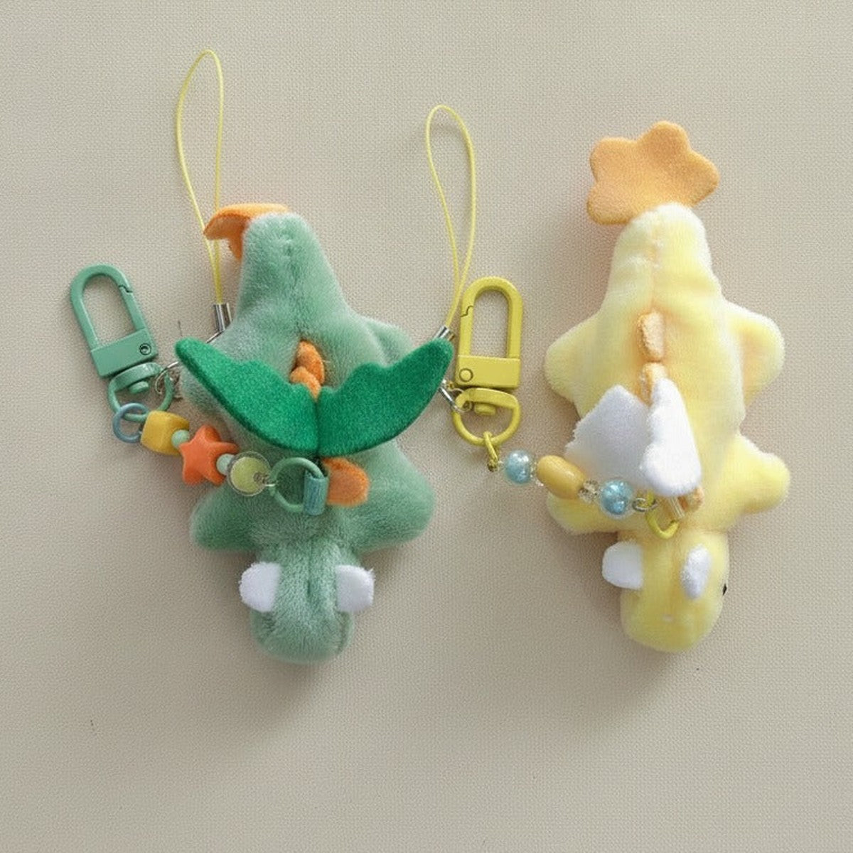 Cute Plush Dragon Keychain Charms – novelty & toys (view 1)