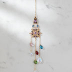 Celestial Moon & Star Car Charm - Sun