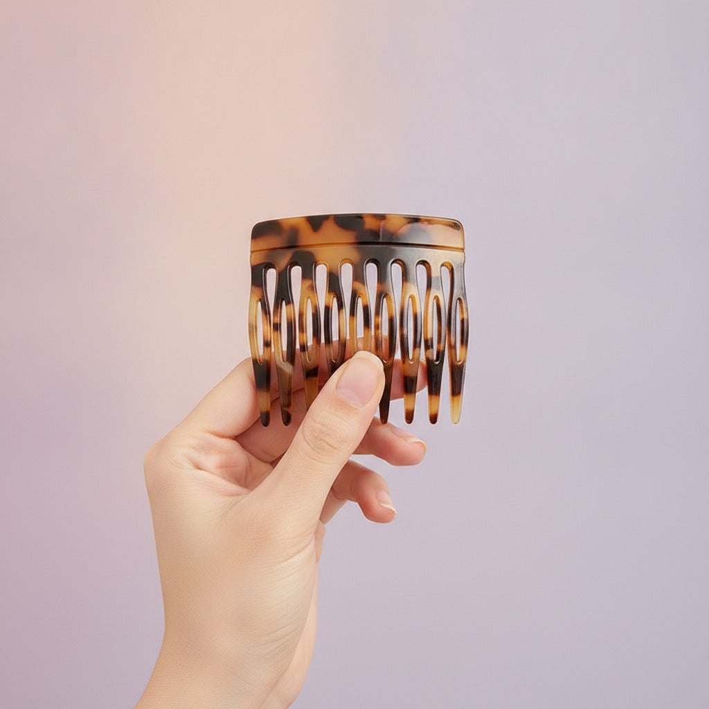 Tortoiseshell Claw Hair Clip - Brown Tortoiseshell