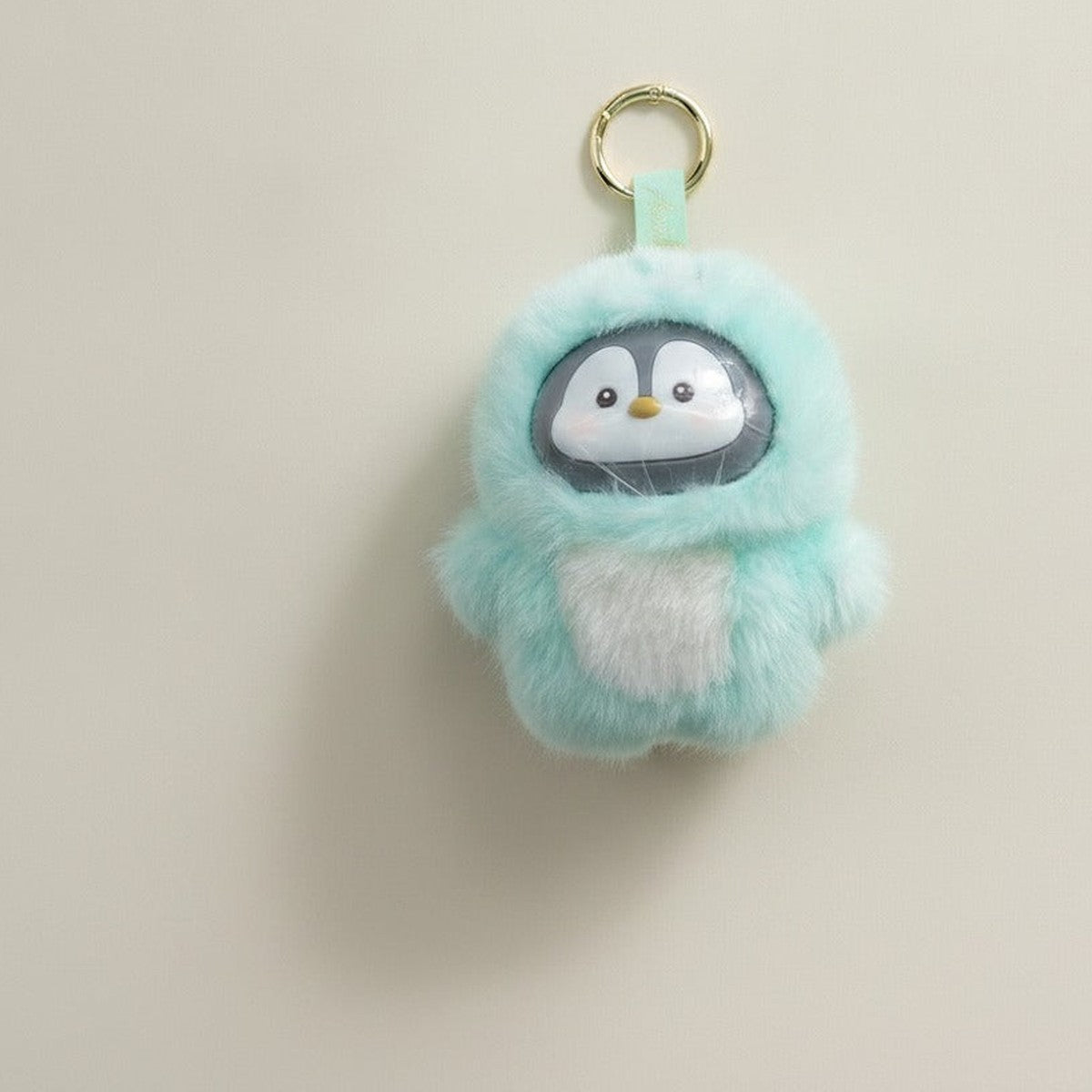 Cute Plush Penguin Keychain Charm – novelty & toys (view 1)