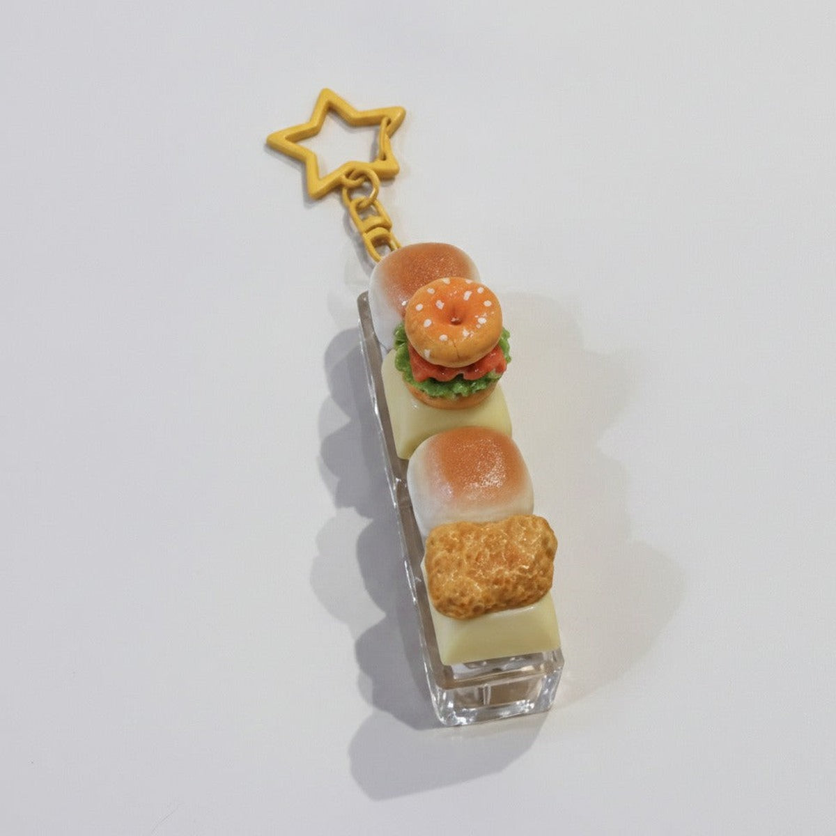 Fast Food Stack Keychain - Chicken Nuggets
