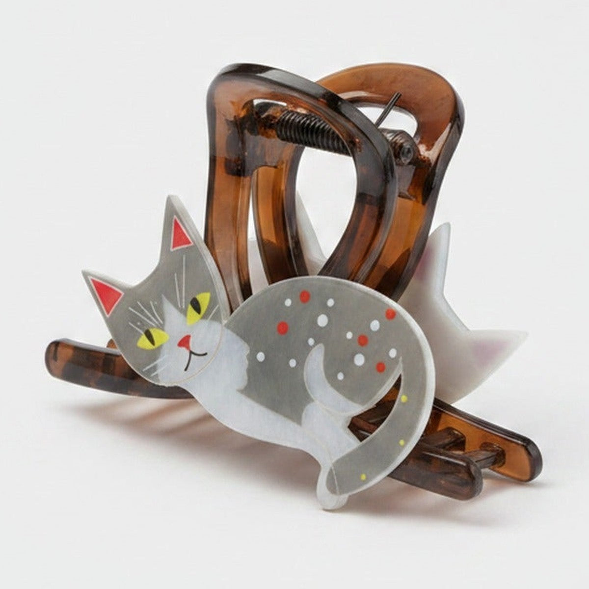Cat Hair Claw Clip Brown Tortoiseshell – hair accessories (view 1)