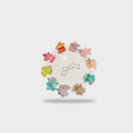 Mini Star Hair Clip Set Rainbow Stars