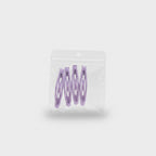 Minimalist BB Hair Clip Set Purple