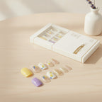 Press-On Nail Set Kit - Mixed Pastels