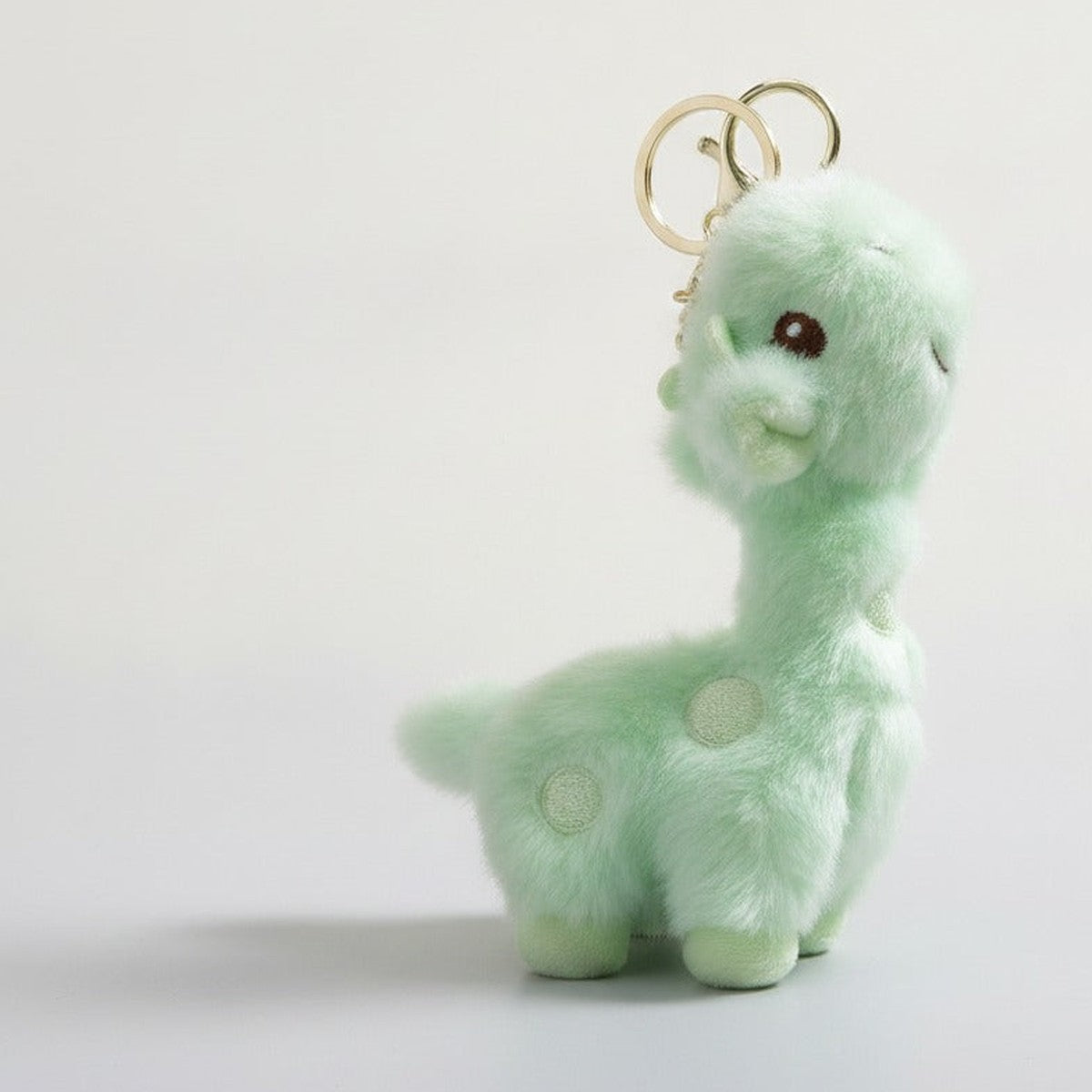 Cute Dinosaur Plush Keychain Charm – novelty & toys (view 1)