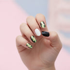 Nail Art Press-On Set - Daisy Check
