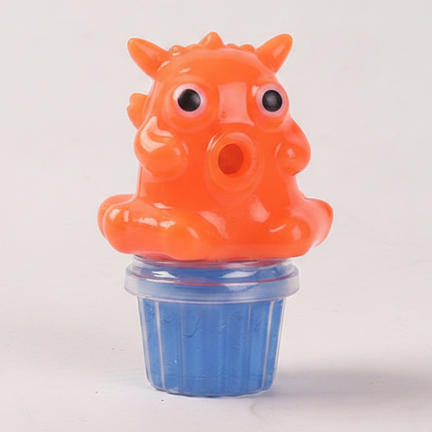 Vomiting Egg Yolk Slime Fidget Squeeze Stress Relief Toy - Orange – novelty & toys