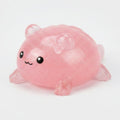 Sparkly Squishy Salamander Charm - Pink