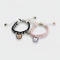 Braided Teddy Bear Charm Friendship Bracelets Set – jewelry (view 1)