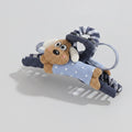 Puppy Rope Hair Claw Clip Blue – hair accessories (view 1)
