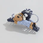 Puppy Rope Hair Claw Clip Blue – hair accessories (view 1)