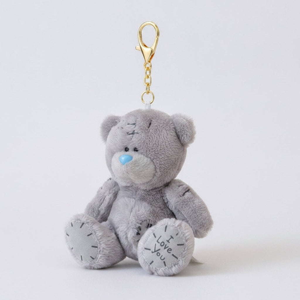 Patch Teddy Bear Plush Doll - Gray – novelty & toys (view 1)