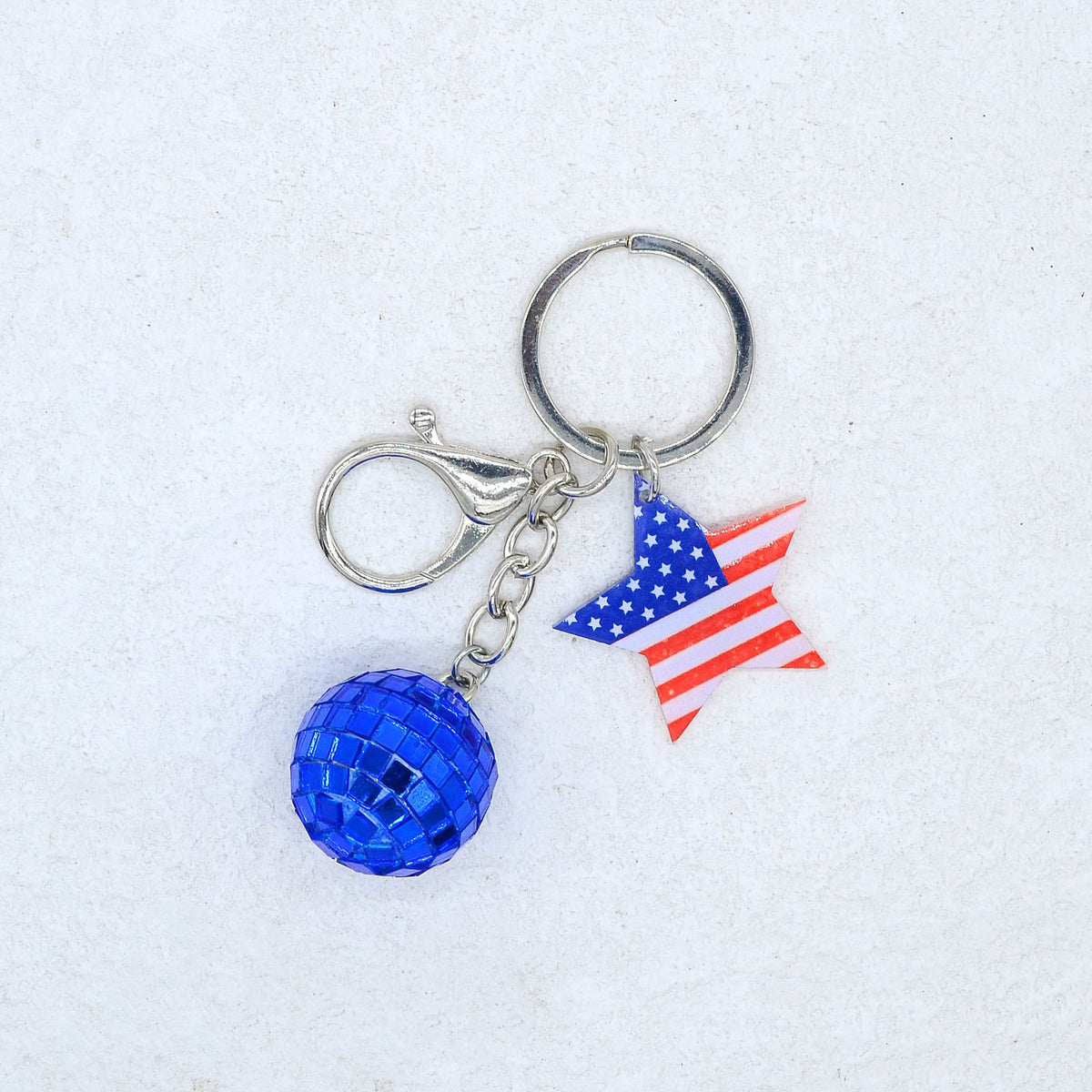 Five-pointed star keychain - Type 3
