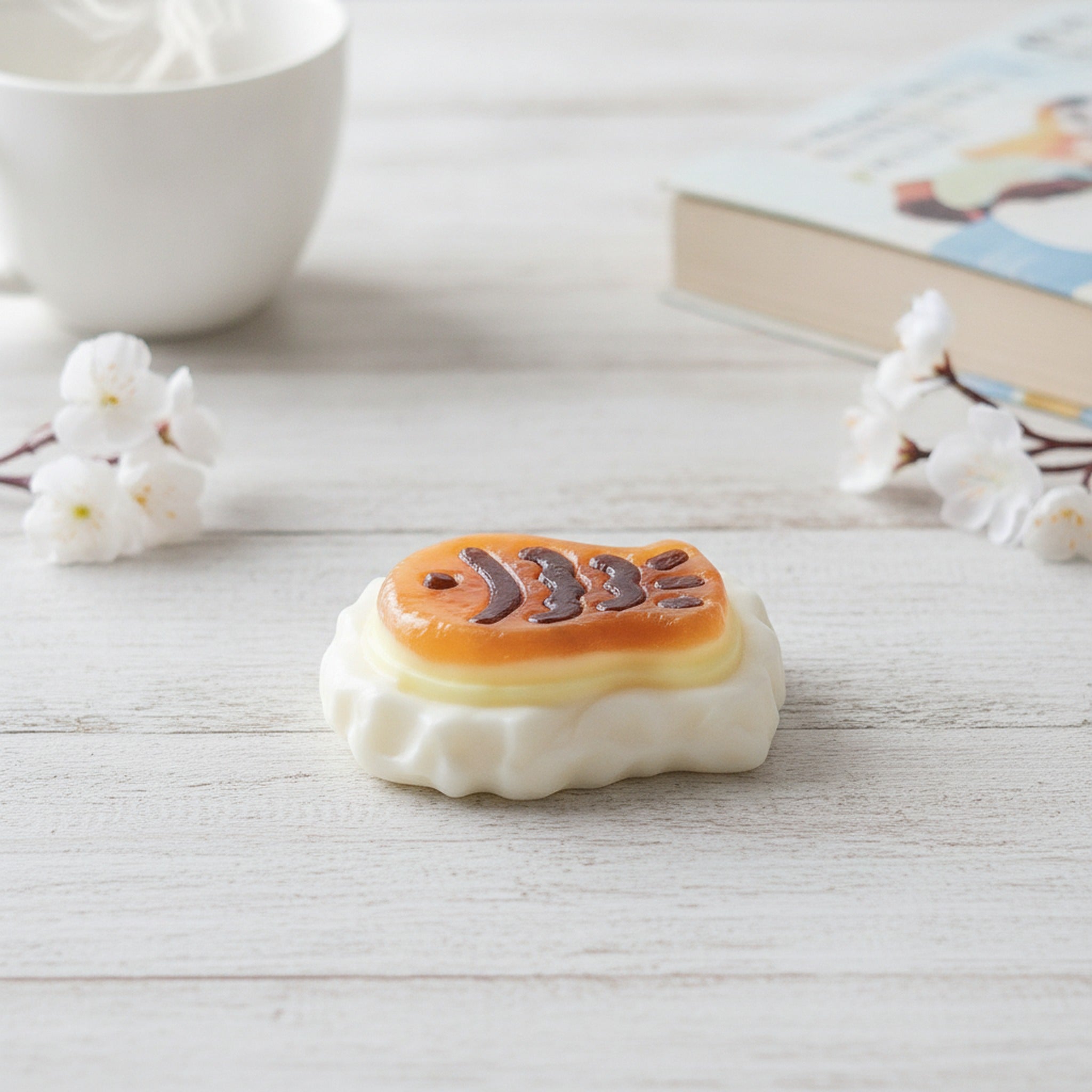 Squishy Pastry Charm - Cheese Mochi